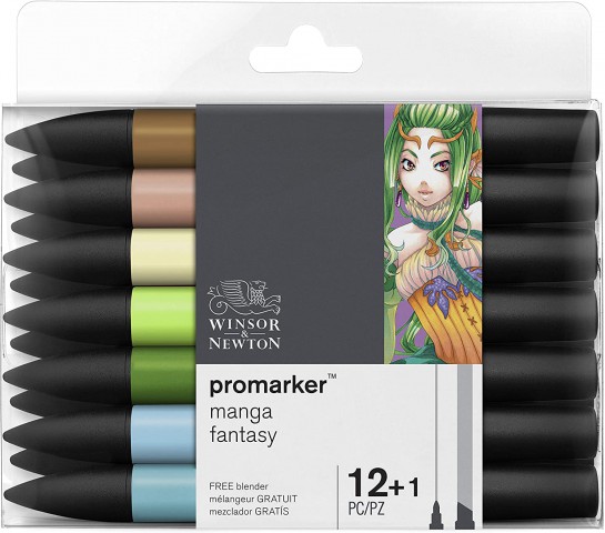 Winsor Newton Promarker 12'li Manga Fantasy