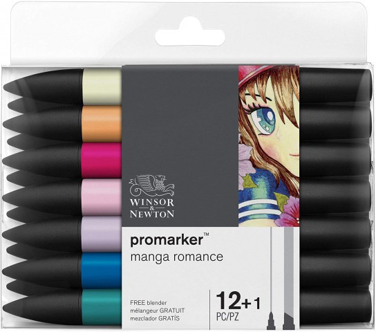 Winsor Newton Promarker 12'li Manga Romance