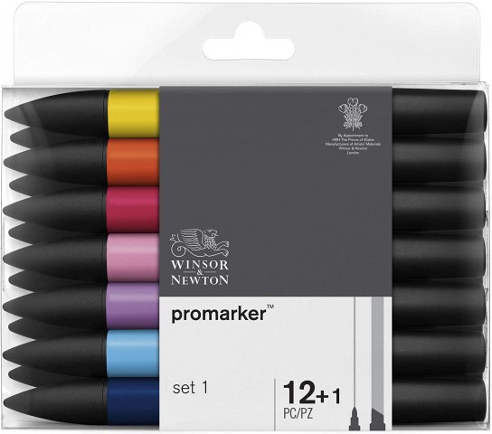 Winsor Newton Promarker 12'li Set 1