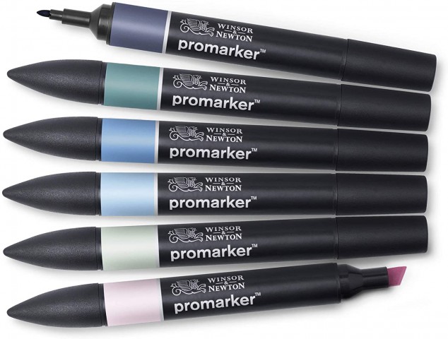 Winsor Newton Promarker 6'lı Sky Tones / 0290118