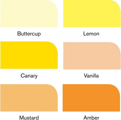 Winsor Newton Promarker 6'lı Yellow Tones