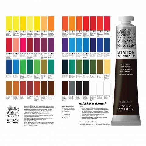 Winsor Newton Winton Yağlı Boya 200ml