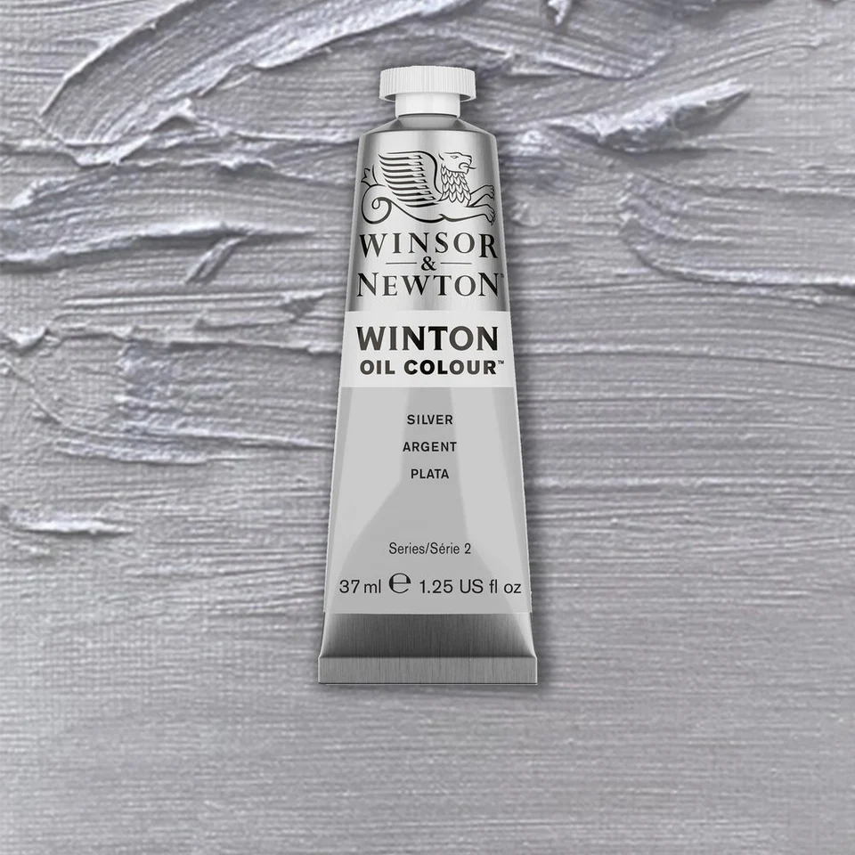 Winsor Newton Winton Yağlı Boya 37ml Silver / 617