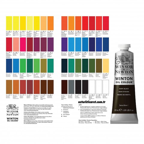 Winsor Newton Winton Yağlı Boya 37ml