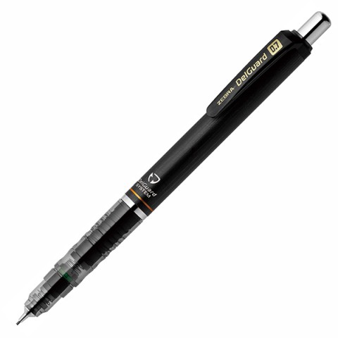 Zebra Delguard 0.7mm Blisterli Mekanik Uçlu Kalem Siyah