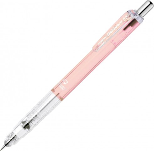 Zebra Delguard Light 0.5mm Smoky Edition Mekanik Kurşun Kalem Pembe / P-MAZ84-SMP