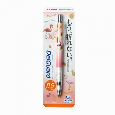 Zebra Delguard Summer Study Limited Edition 0.5mm Mekanik Kurşun Kalem - Somon Pembe