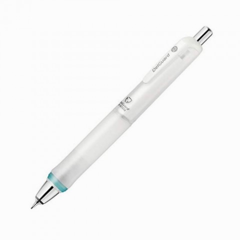 Zebra Delguard Type-GR 0.5mm Mekanik Kurşun Kalem Beyaz / P-MA93-W