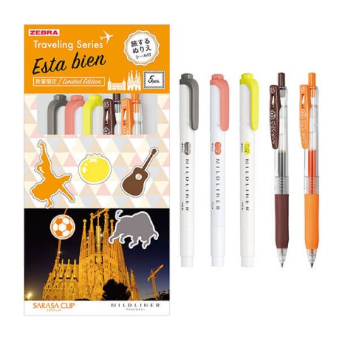 Zebra Limited Edition Traveling Series Set  Flamenko-İspanya / 867004