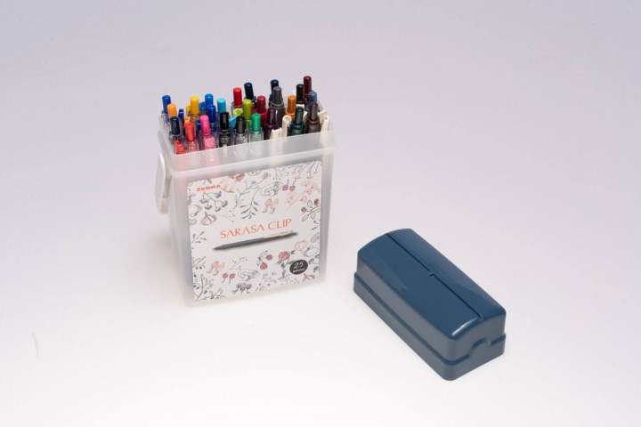 Zebra Sarasa 0.5mm Z BOX 25'li Jel Kalem Seti Plastik Çantalı Set  / JJ15-25C-ZBOX
