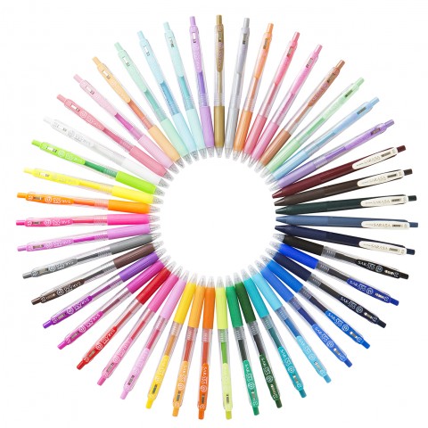 Zebra Sarasa 0.5mm Z BOX 25'li Jel Kalem Seti Plastik Çantalı Set  / JJ15-25C-ZBOX