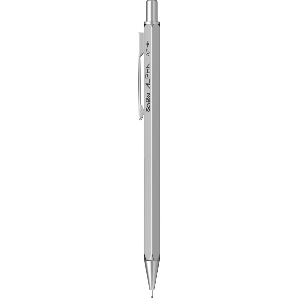 Scrikss Alpha 0.7mm Mekanik Kurşun Kalem Gri /