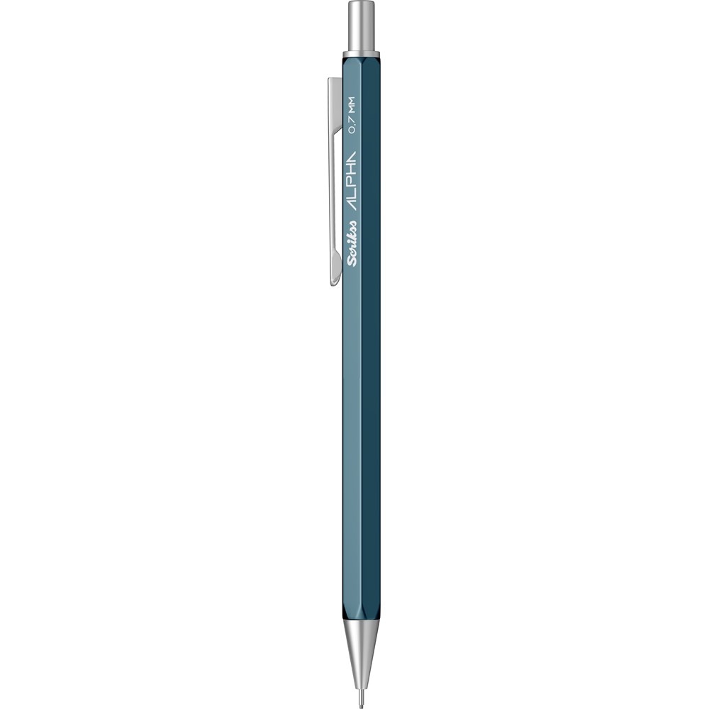 Scrikss Alpha 0.7mm Mekanik Kurşun Kalem Mavi /