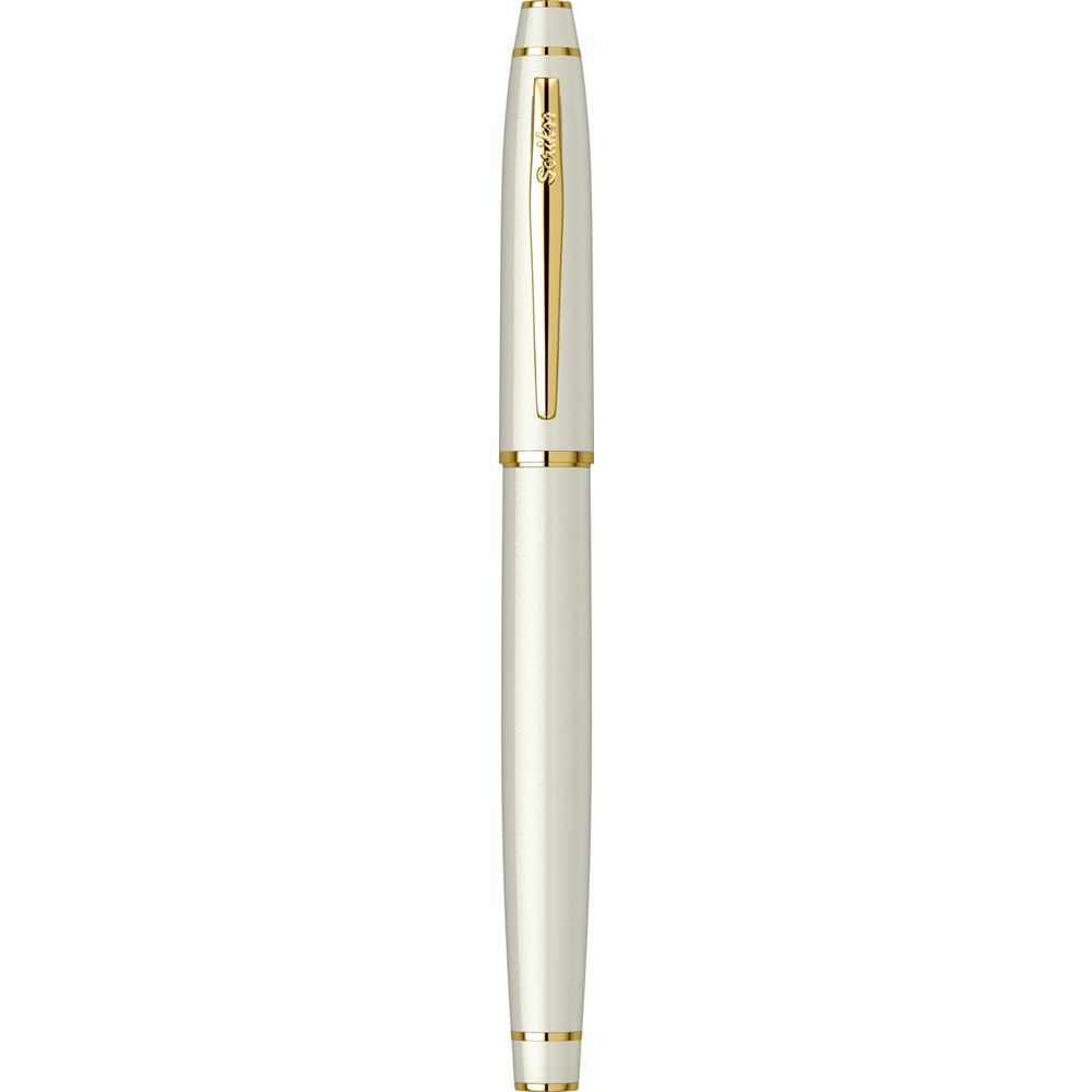 Scrikss Noble 35 Roller Kalem Beyaz Altın