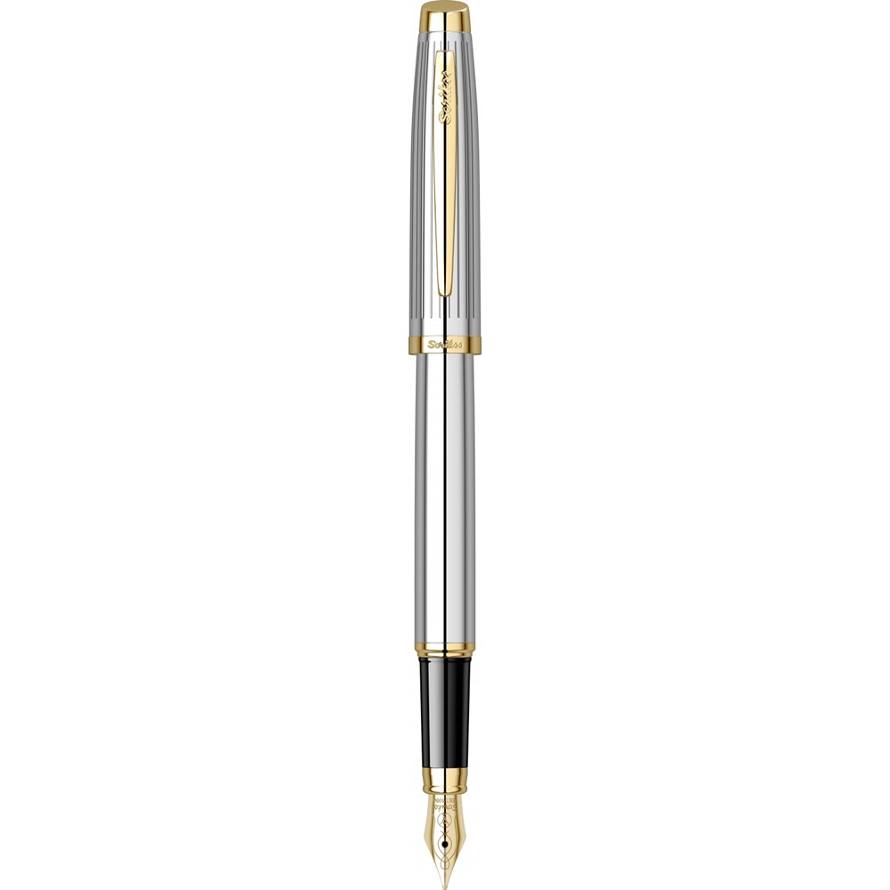 Scrikss Oscar 39 Dolma Kalem Gold Krom ,M Uç
