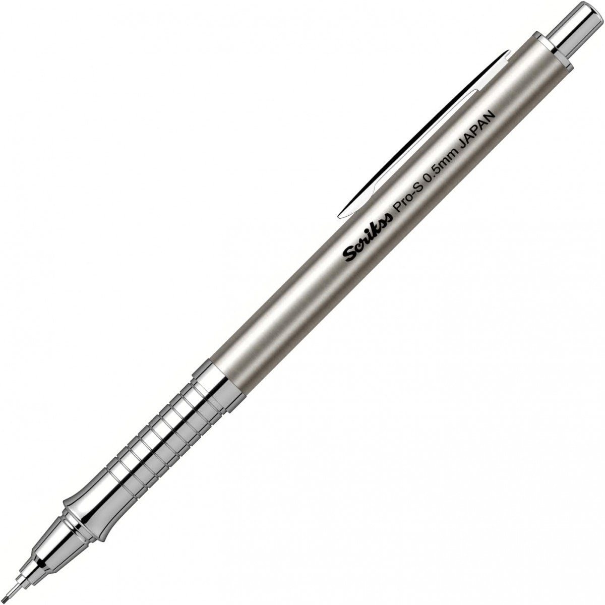 Scrikss Pro-S 0.5mm Mekanik Kurşun Kalem Gümüş / Scrikss Pro-S 0.5mm Mekanik Kurşun Kalem Gümüş /