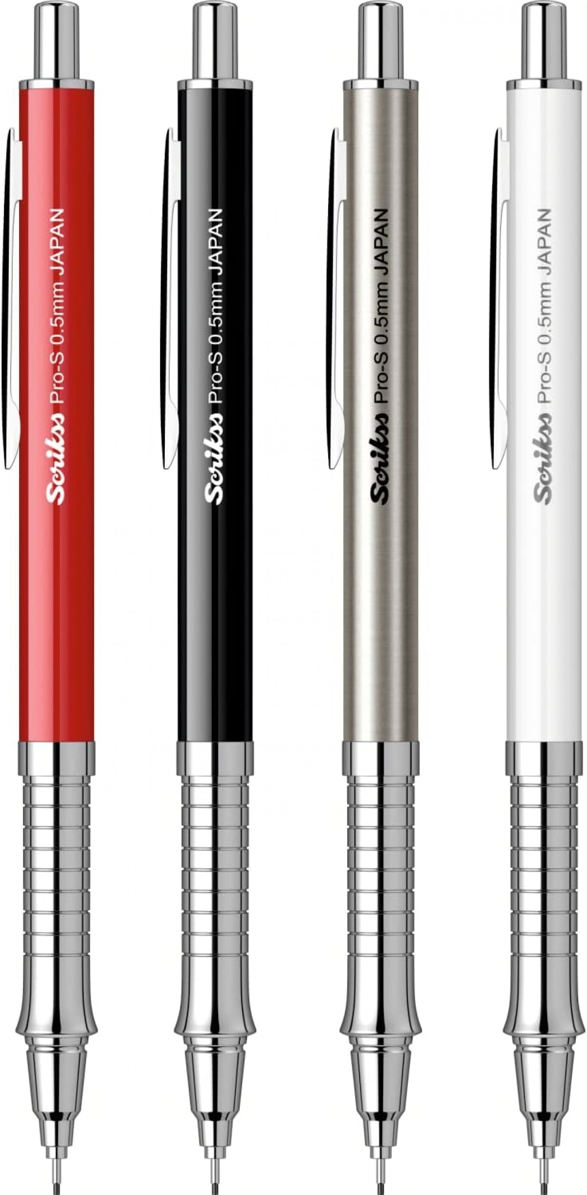 Scrikss Pro-S 0.5mm Mekanik Kurşun Kalem Gümüş /