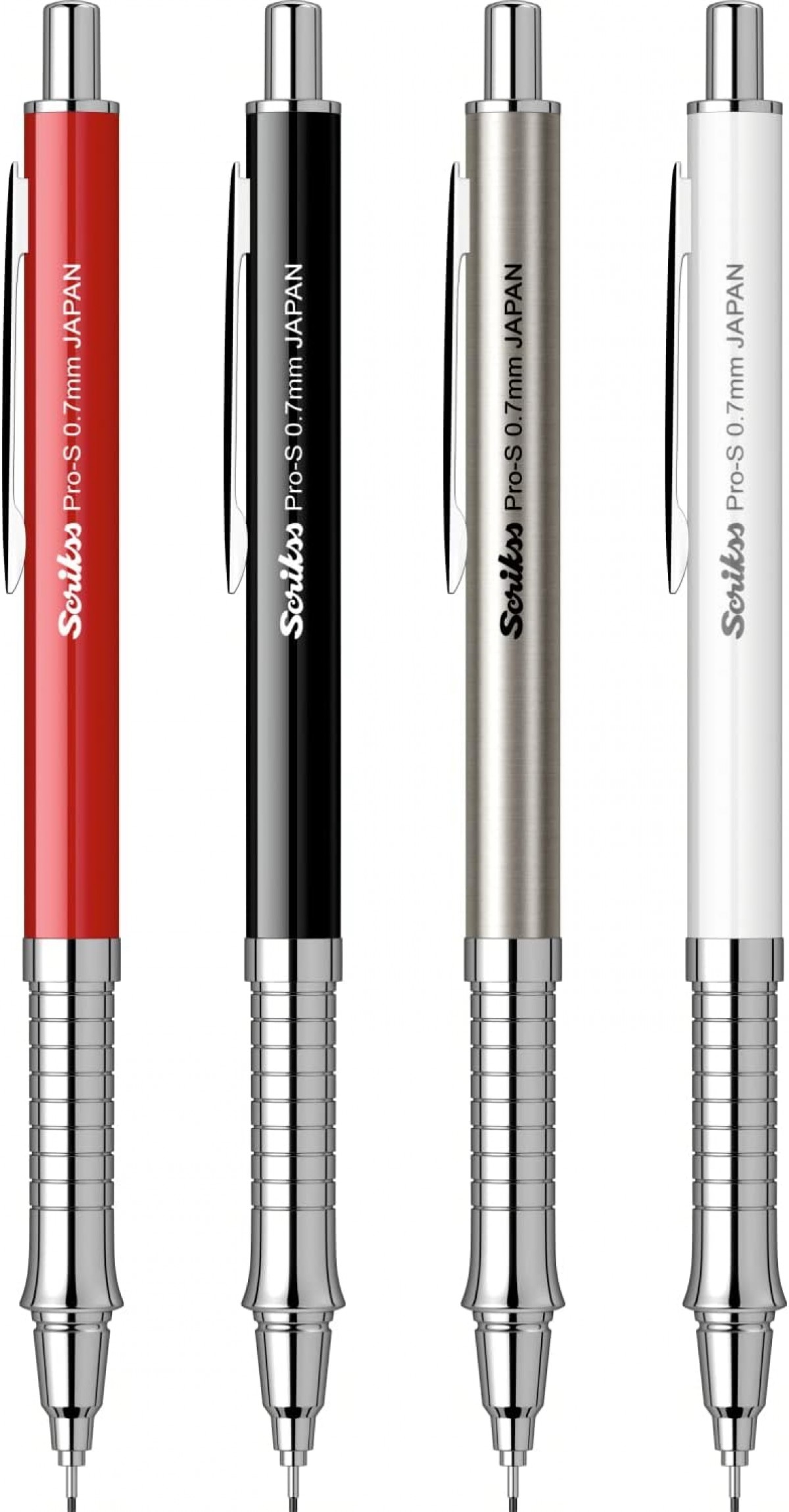 Scrikss Pro-S 0.7mm Mekanik Kurşun Kalem Gümüş / Scrikss Pro-S 0.7mm Mekanik Kurşun Kalem Gümüş /