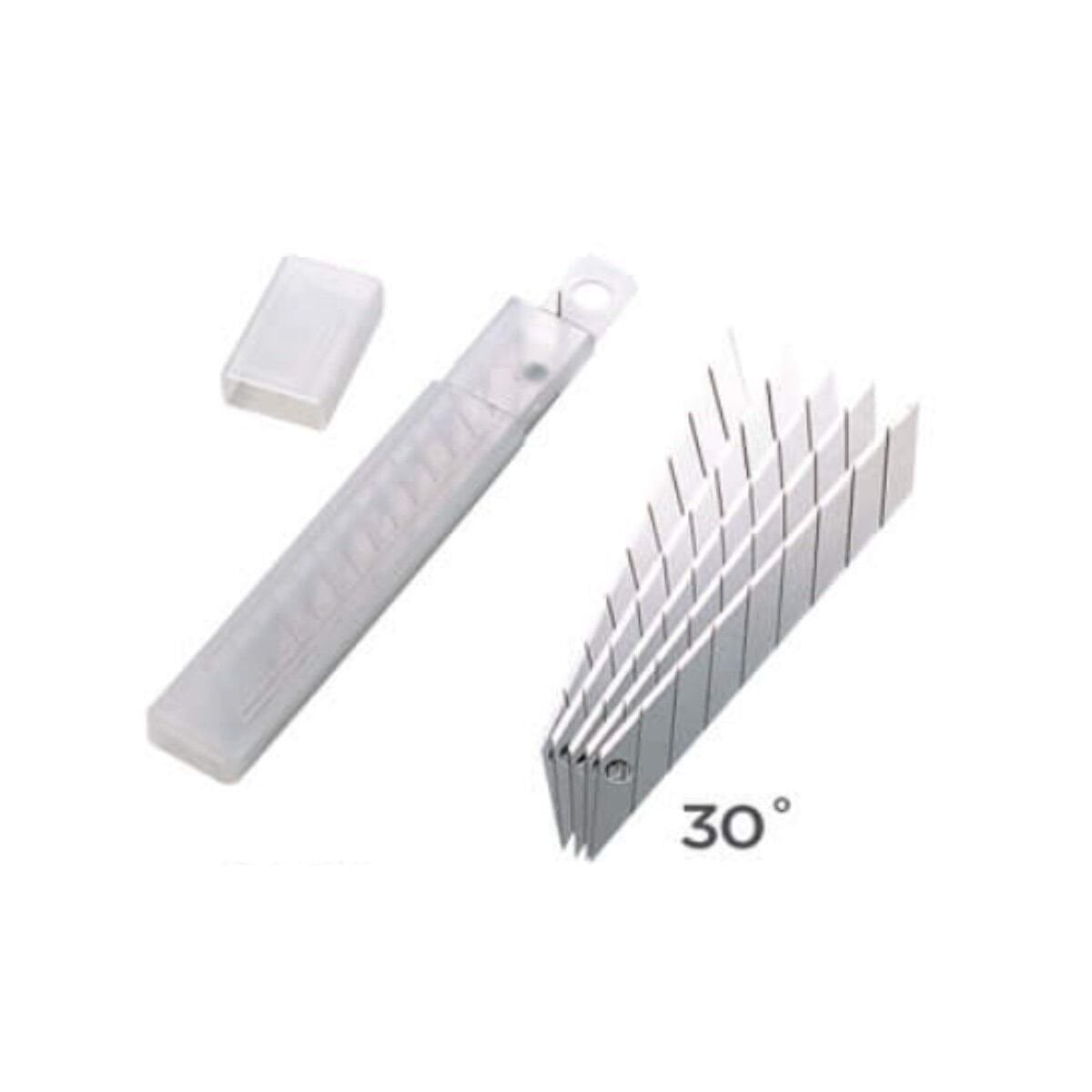 SDI Maket Bıçağı Yedeği 30 Derece Eğimli Dar 10'lu Kutu / 1361