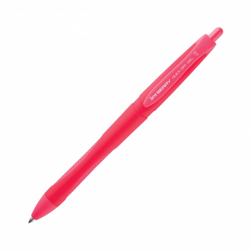 Serve Berry Quick Dry Gel 0.7 mm Jel Kalem Yakut Kırmızı