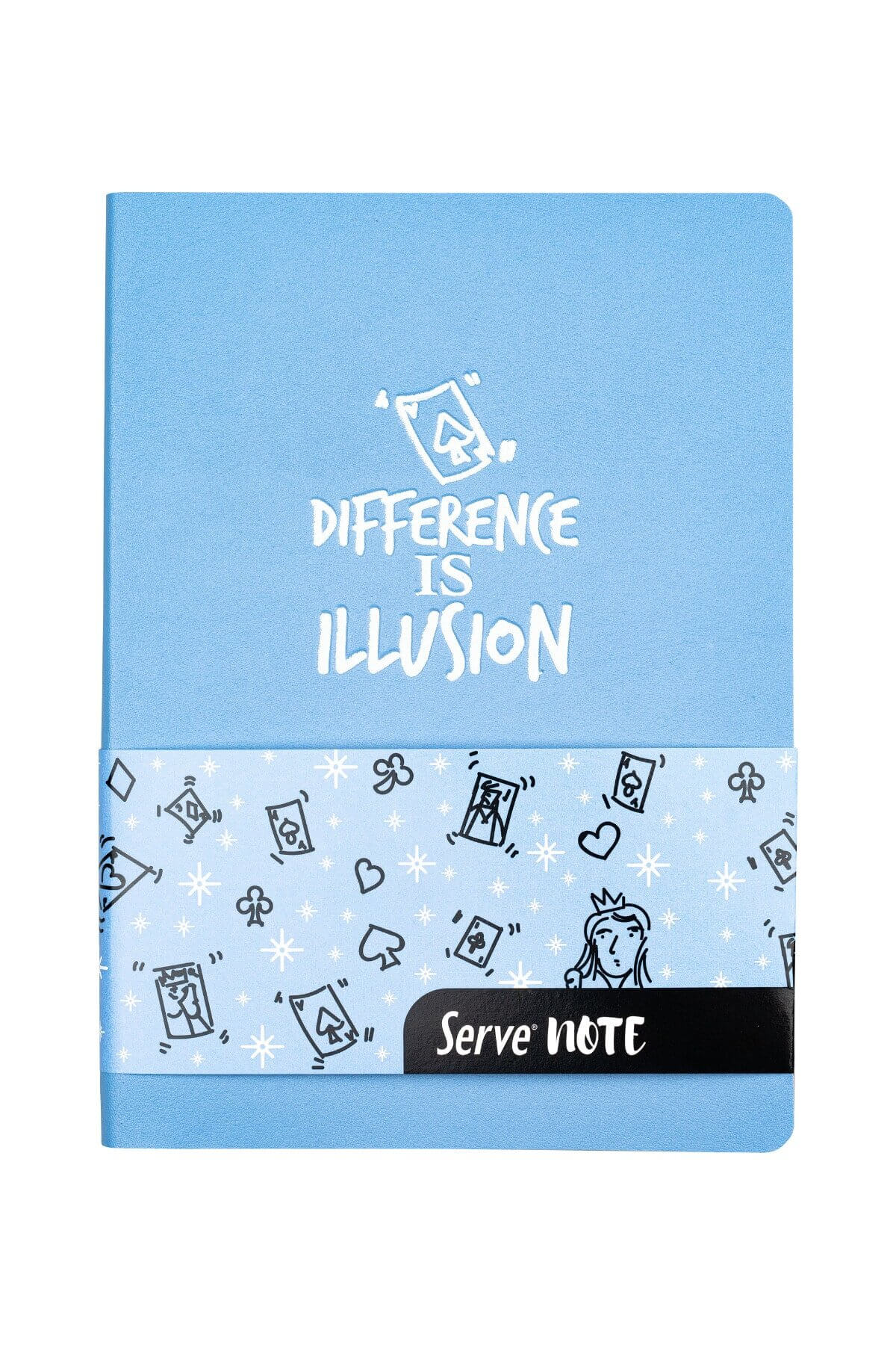 Serve Note 15x21cm 120yp Çizgili Defter Gök Mavi Serve Note 15x21cm 120yp Çizgili Defter Gök Mavi