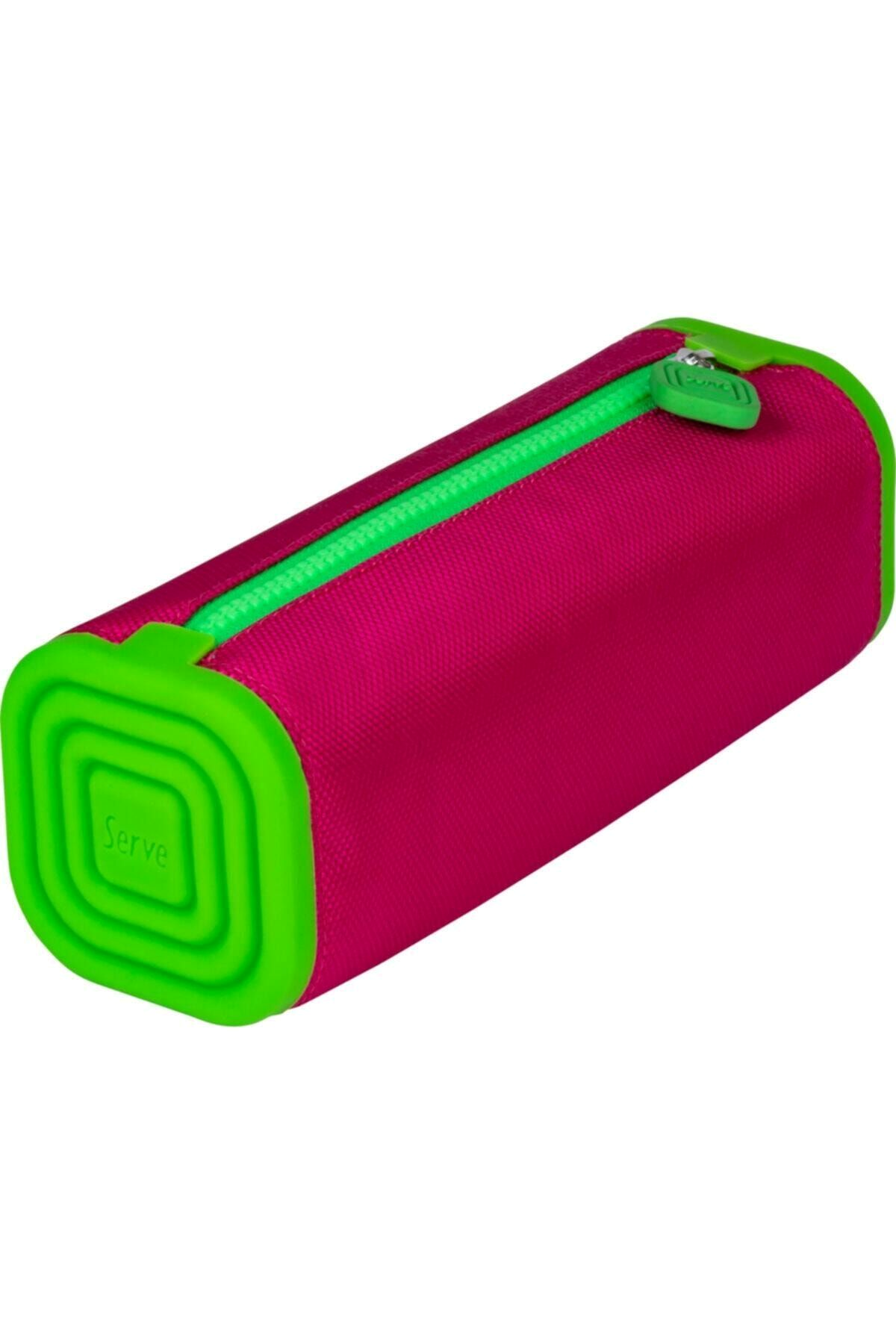 Serve PRISMO Kalem kutu Neon Pembe & Neon Yeşil Serve PRISMO Kalem kutu Neon Pembe & Neon Yeşil