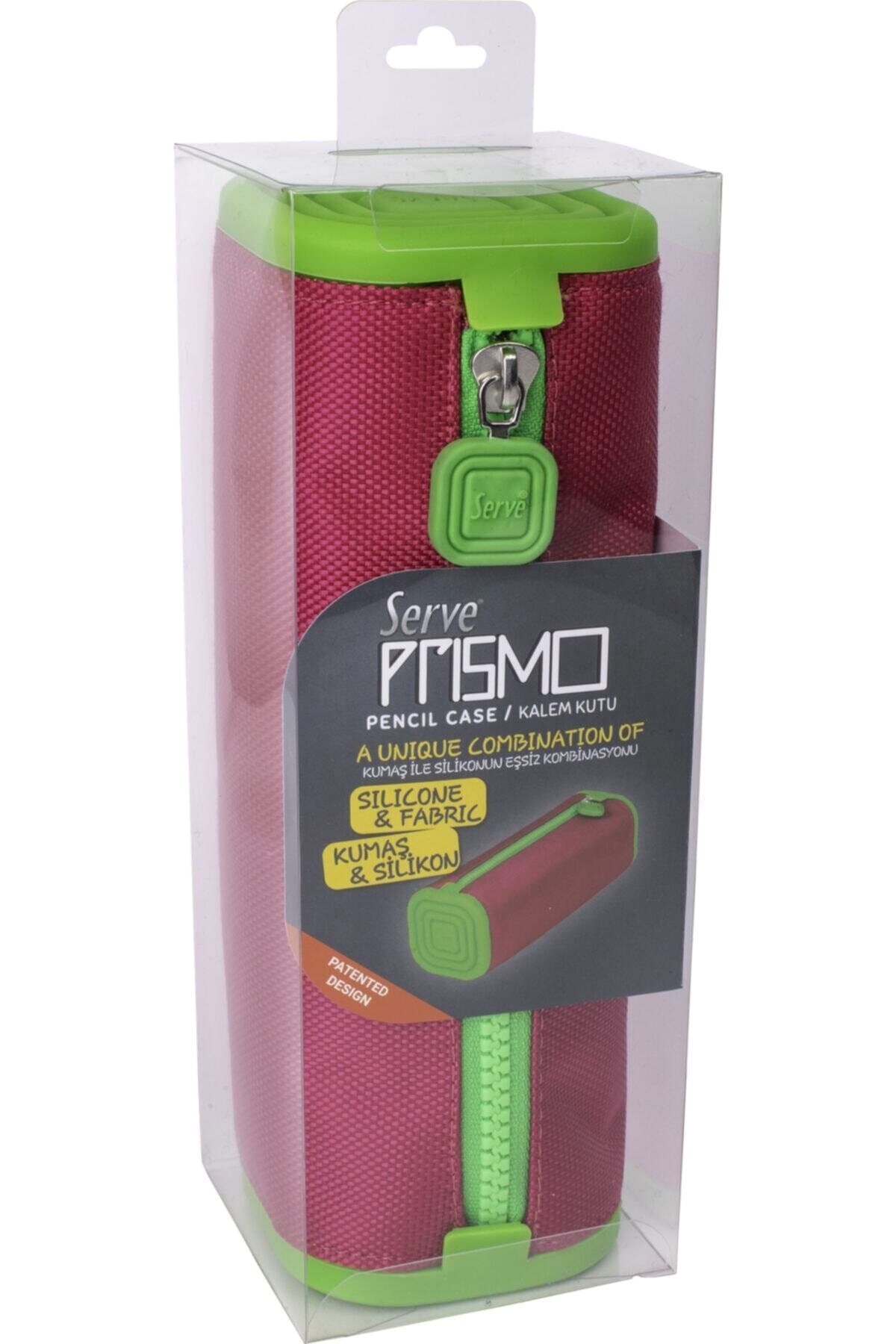 Serve PRISMO Kalem kutu Neon Pembe & Neon Yeşil Serve PRISMO Kalem kutu Neon Pembe & Neon Yeşil