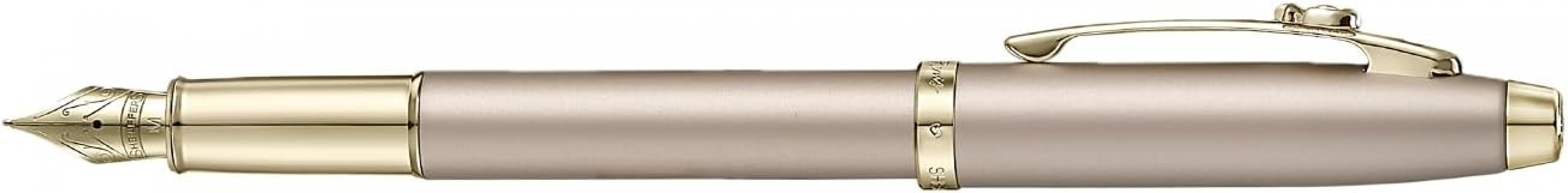 Sheaffer 100 Emily In Paris Collection Dolma Kalem, M Uç, Şampanya / 9377-0 Sheaffer 100 Emily In Paris Collection Dolma Kalem, M Uç, Şampanya / 9377-0