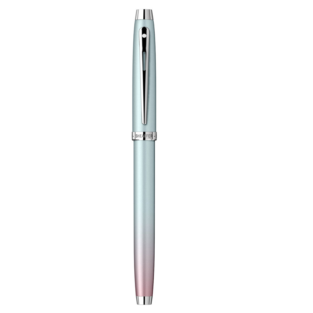 Sheaffer 100 Expression Roller Kalem, Sedefli Mavi - Pembe Degredeli / 9376-0