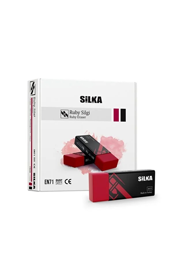 Silka Ruby Orta Boy Silgi - 1 Adet / art.58 Silka Ruby Orta Boy Silgi - 1 Adet / art.58