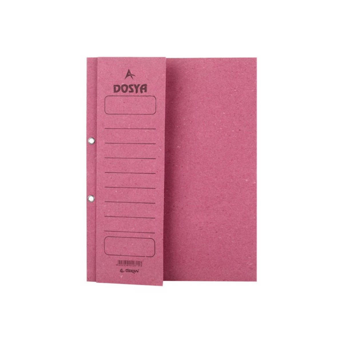 Skops Pembe Yarım Kapak Kapsüllü Dosya(2'nci Kalite) 50'li Paket