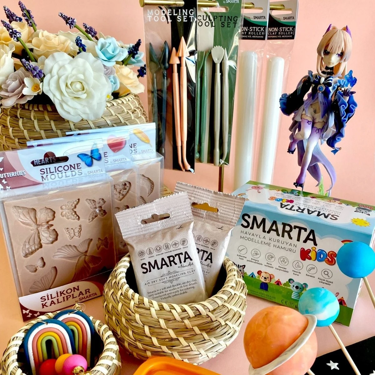 Smarta 100x130x15mm Silikon Mini Yapraklar / Smarta 100x130x15mm Silikon Mini Yapraklar /