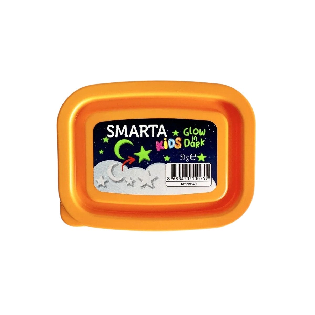 Smarta Kids Glow In Dark Modelling Clay 50gr Hava İle Kuruyan Karanlıkta Parlayan Modelleme Hamuru / 30000710