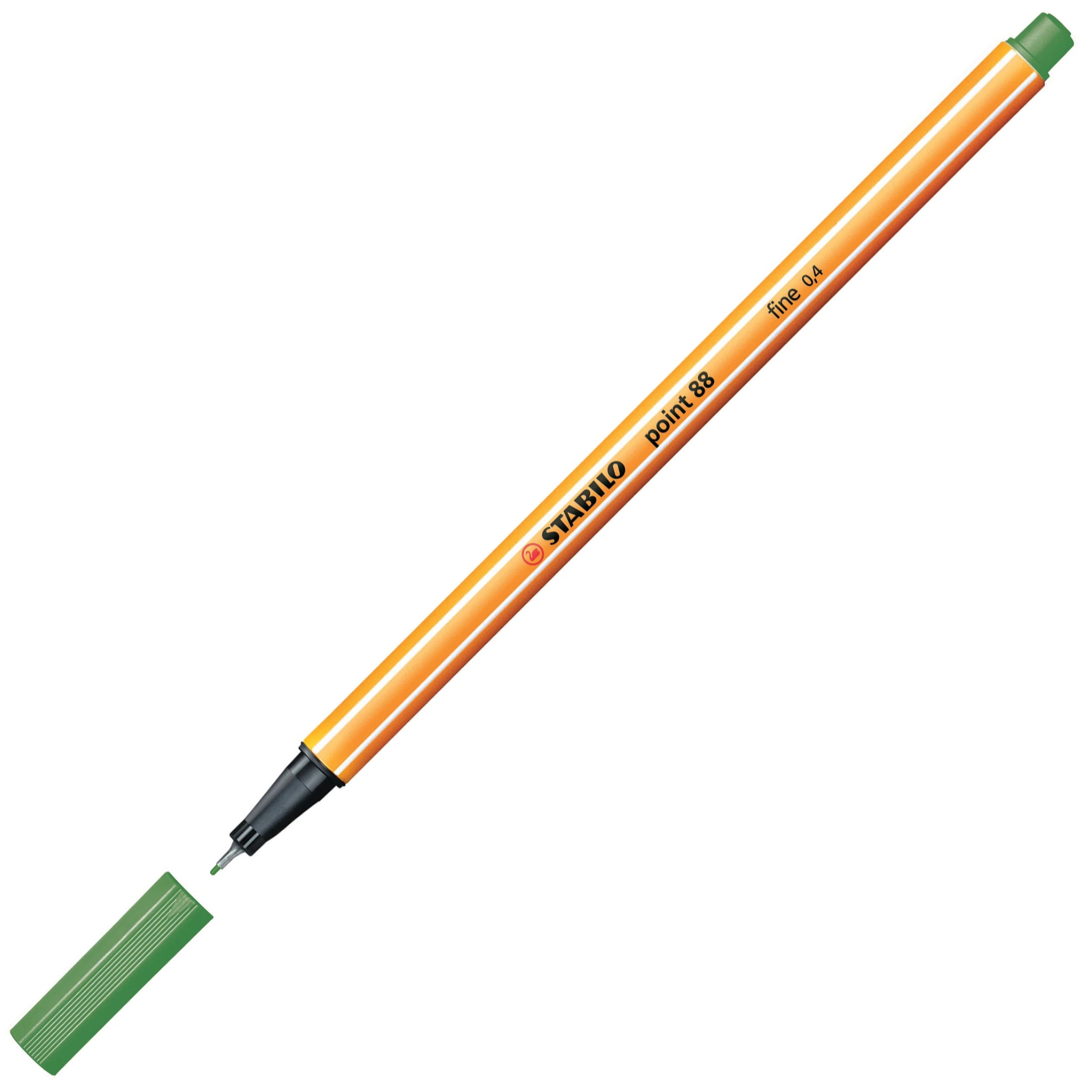 Stabilo Point 88 Fineliner 0.4mm Keçe Uçlu Kalem  88/36 Yeşil