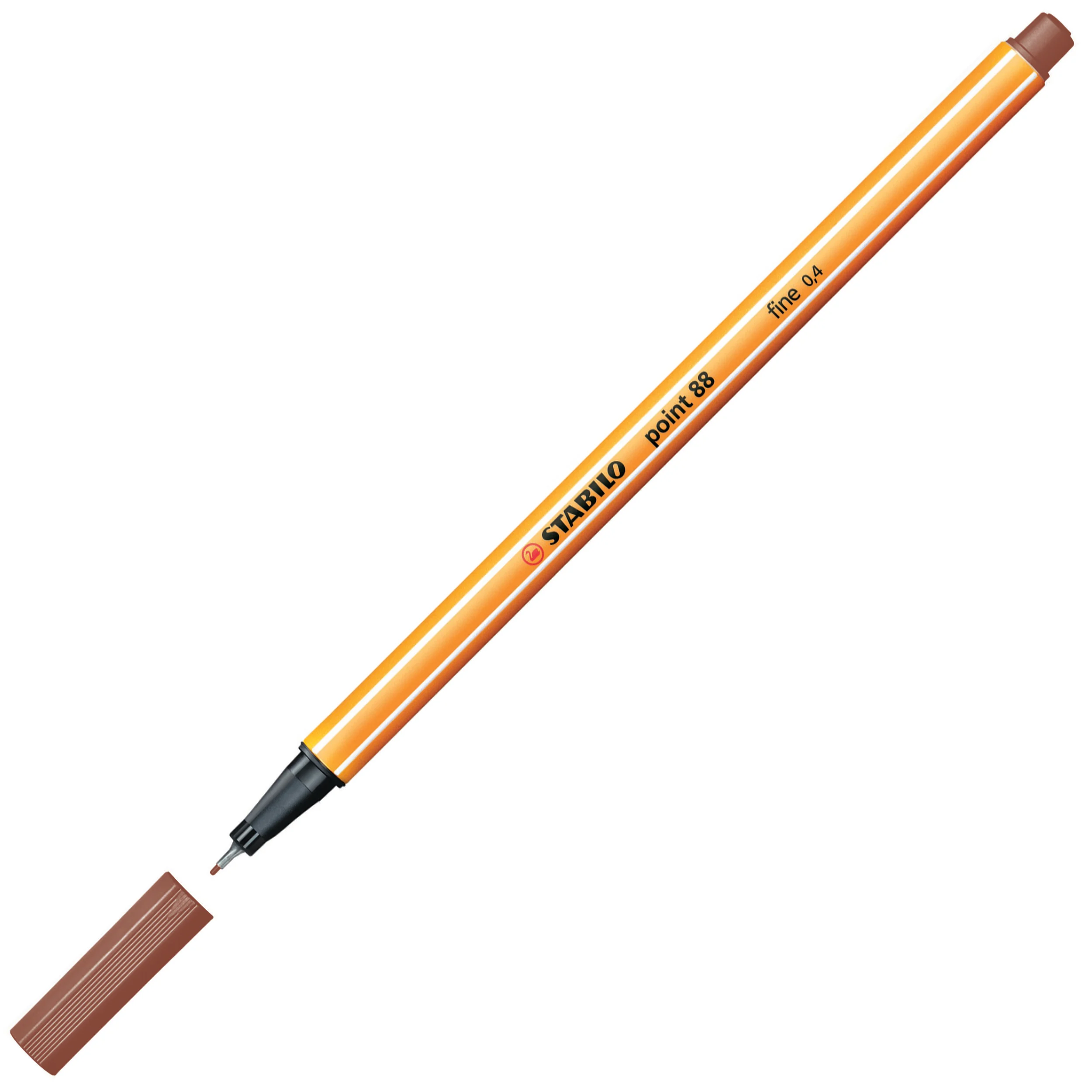 Stabilo Point 88 Fineliner 0.4mm Keçe Uçlu Kalem 88/38 Kan Kırmızısı Stabilo Point 88 Fineliner 0.4mm Keçe Uçlu Kalem 88/38 Kan Kırmızısı