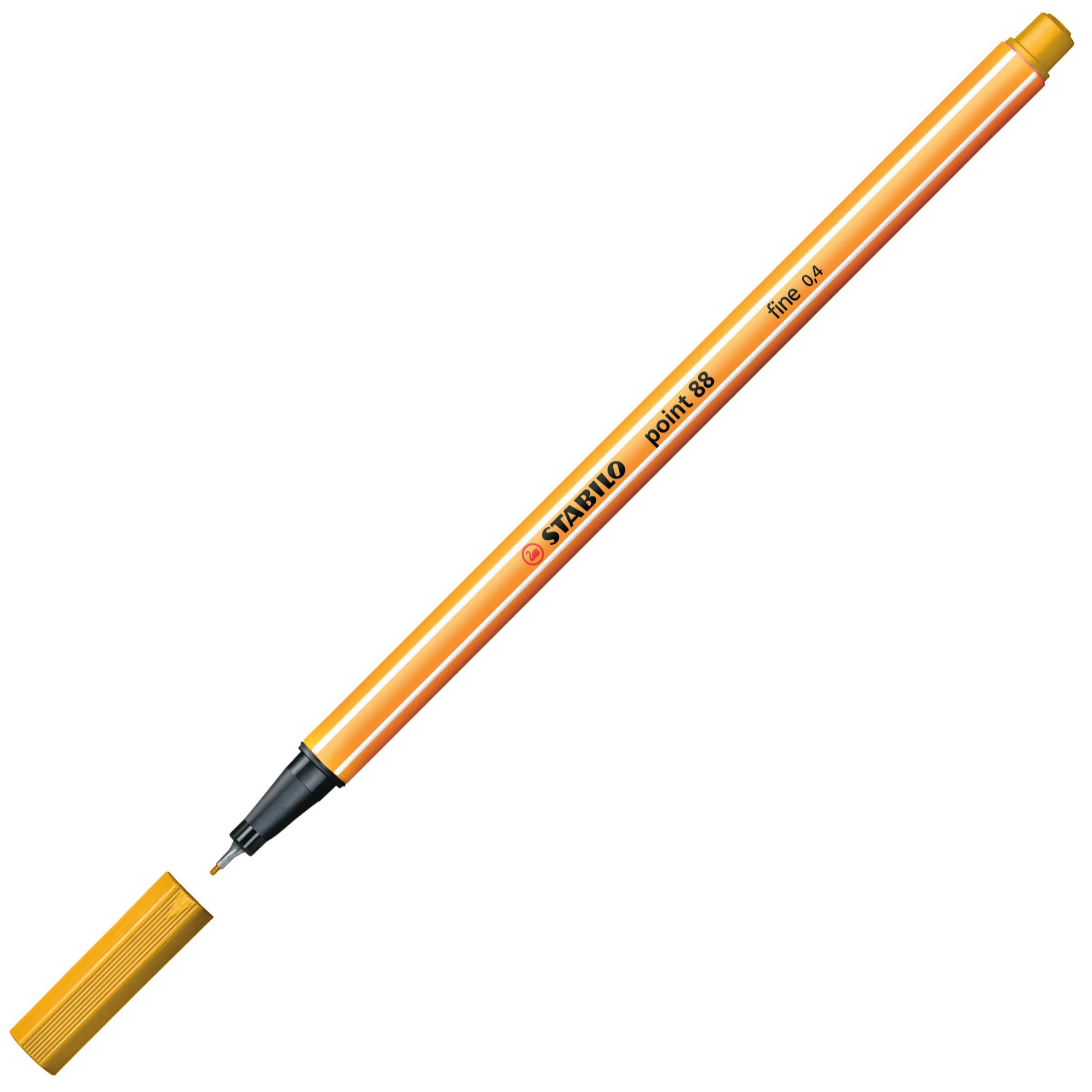 Stabilo Point 88 Fineliner 0.4mm Keçe Uçlu Kalem  88/44 Sarı