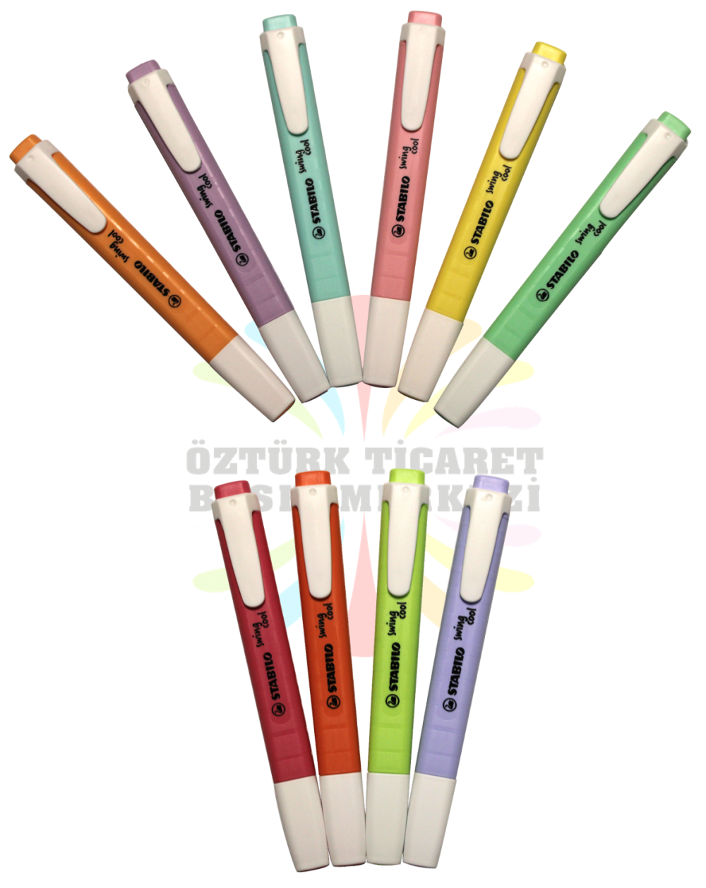 Stabilo Swing Cool 10'lu Tüm Pastel Renkler Set