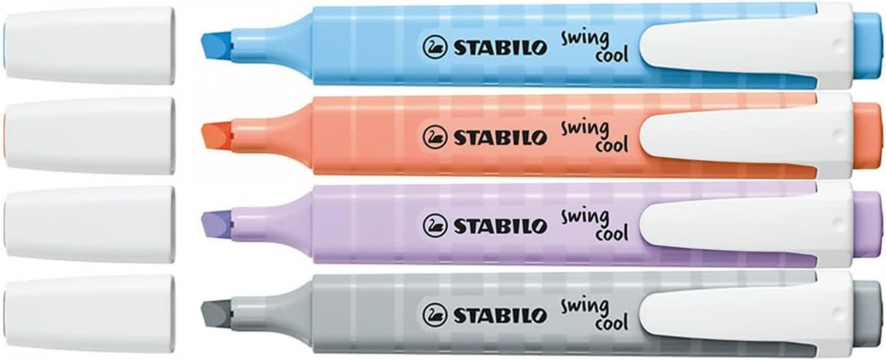 Stabilo Swingcool 4'lü Pastel Renkler Fosforlu Kalem Seti / 275/4-08-2
