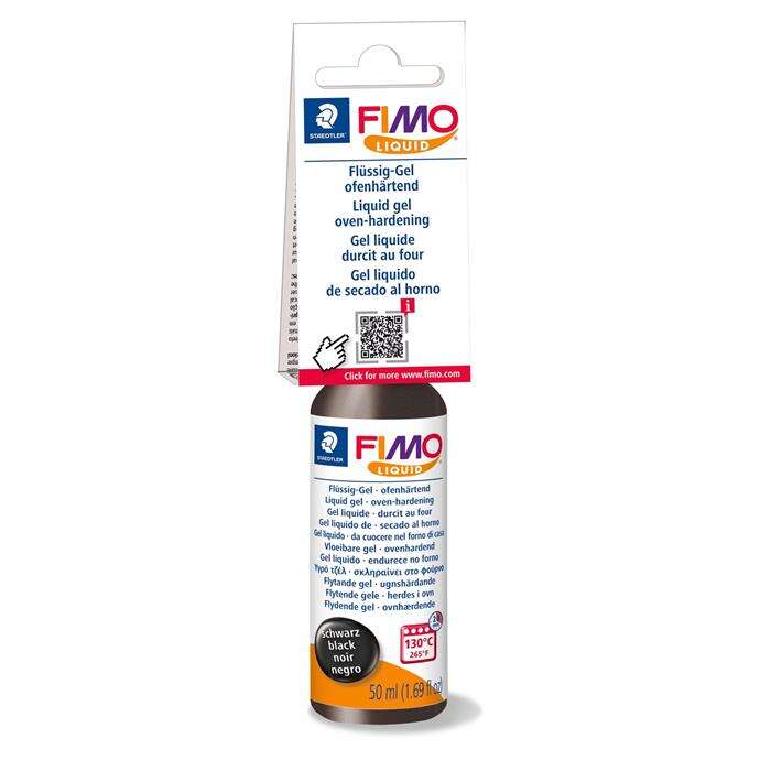 Staedtler Fimo Liquid Gel Sıvı Jel 50 ml Siyah / 8050-09 Staedtler Fimo Liquid Gel Sıvı Jel 50 ml Siyah / 8050-09