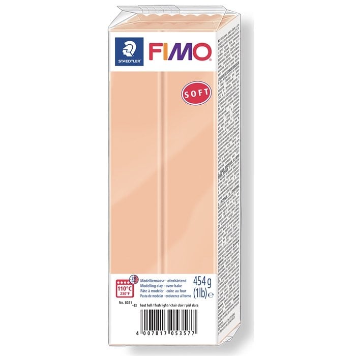 Staedtler Fimo Soft 454gr Polimer Modelleme Kili Açik Ten Rengi / 8021-43