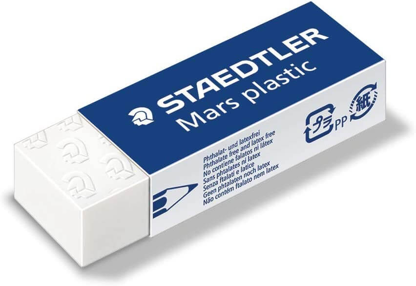 Staedtler Mars Plastic (65x23x13 mm) Büyük Boy Silgi / 526 50 Staedtler Mars Plastic (65x23x13 mm) Büyük Boy Silgi / 526 50