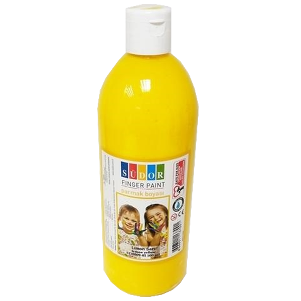 Südor 500ml Parmak Boyası Limon Sarı Südor 500ml Parmak Boyası Limon Sarı