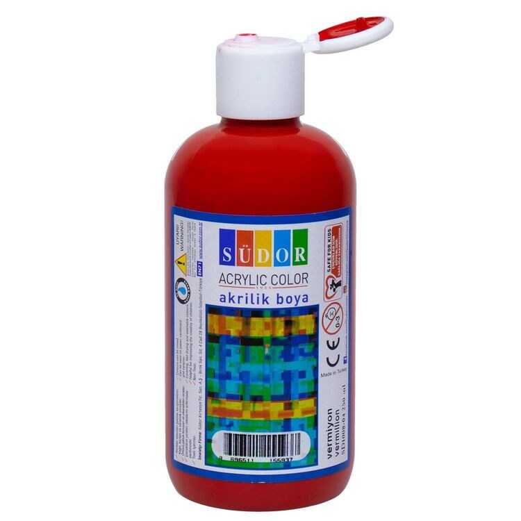 Südor Artist Acyrilic 250ml Akrilik Boya Vermiyon Südor Artist Acyrilic 250ml Akrilik Boya Vermiyon