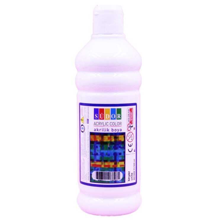 Südor Artist Acyrilic 500ml Akrilik Boya Beyaz Südor Artist Acyrilic 500ml Akrilik Boya Beyaz