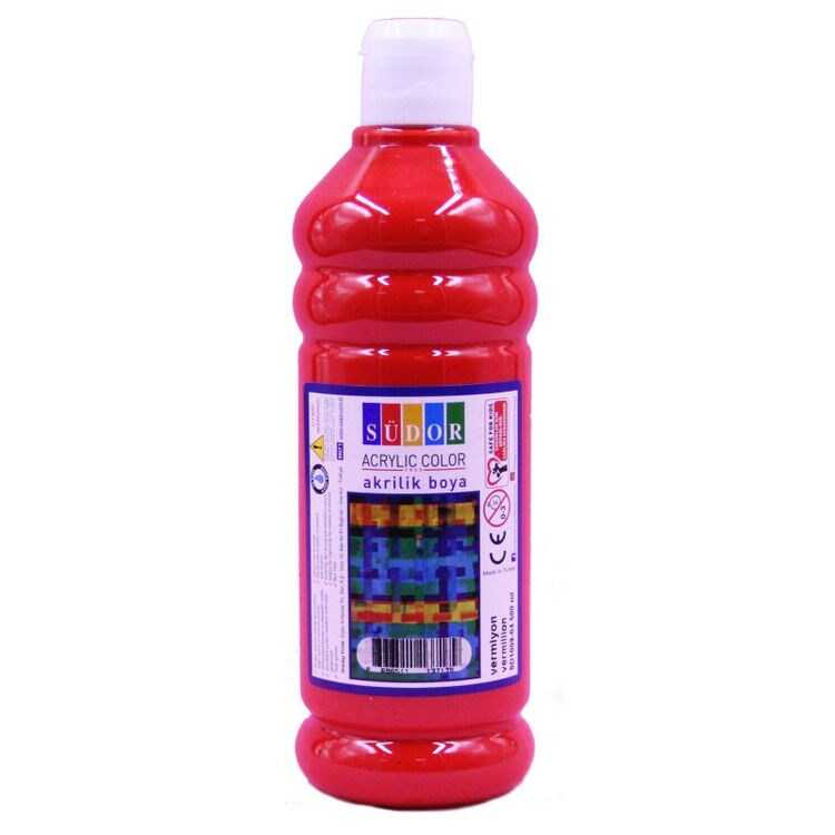 Südor Artist Acyrilic 500ml Akrilik Boya Vermiyon Südor Artist Acyrilic 500ml Akrilik Boya Vermiyon