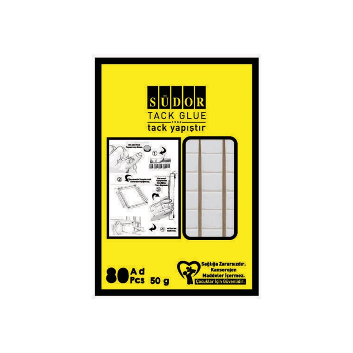 Südor Tack Yapıştır 50 G 60 Pc