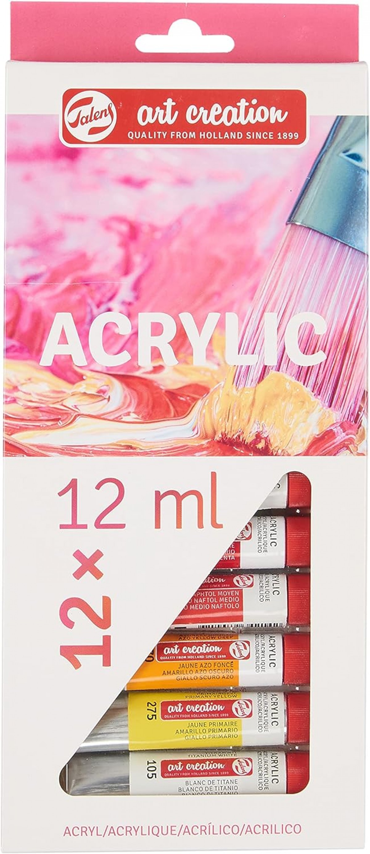 Talens Art Creation Acrylic Colour 12x12ml Akrilik Boya Seti / 9021712M Talens Art Creation Acrylic Colour 12x12ml Akrilik Boya Seti / 9021712M