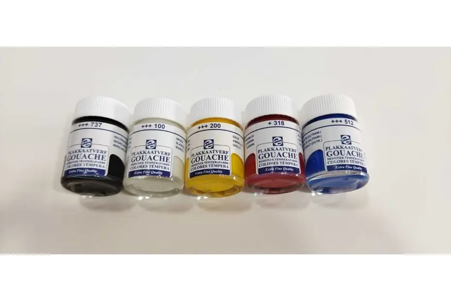 Talens Guaj Boya 16ml 5 Li Set Talens Guaj Boya 16ml 5 Li Set