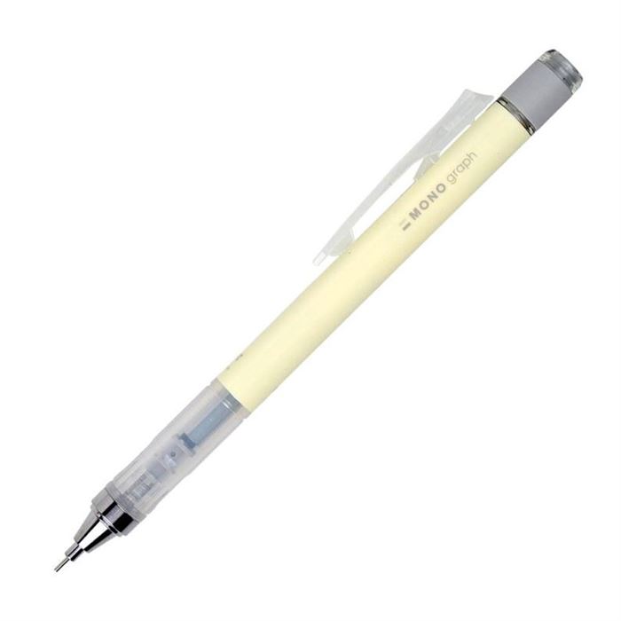 Tombow Mono Graph Pastel 0.7mm Mekanik Kurşun Kalem Pastel Sarı