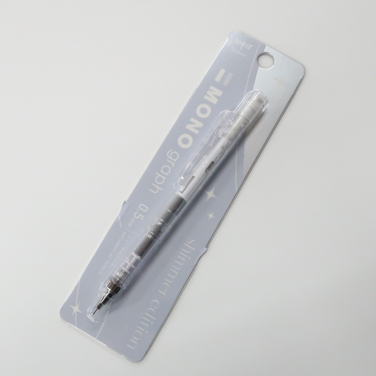 Tombow Mono Graph Shimmer Edition 0.5mm Mekanik Kurşun Kalem Buz / DPB-142A Tombow Mono Graph Shimmer Edition 0.5mm Mekanik Kurşun Kalem Buz / DPB-142A